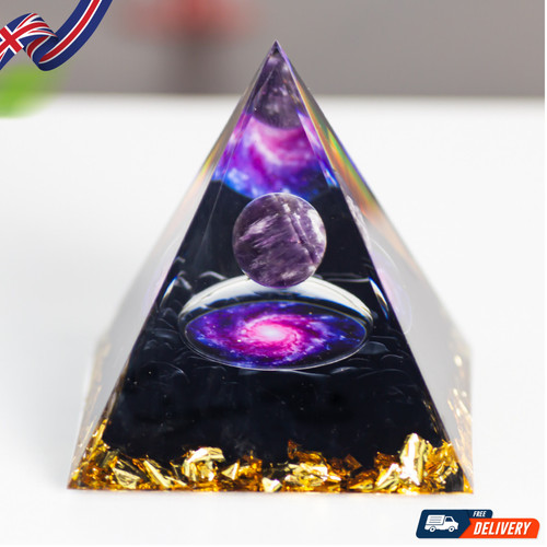 Orgonite pyramid amethyst - orgonite,
