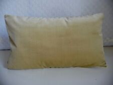 OCHRE SAND BEIGE VELVET OBLONG CUSHION COVER