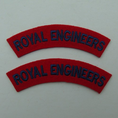 Royal engineers cloth shoulder - royal,