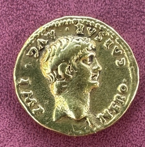 Gold aureus nero roman - a,