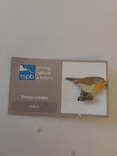 RSPB Robin Pin Badge