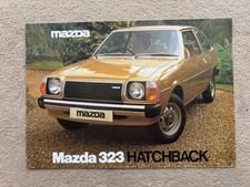 1979 Mazda 323 Hatchback - Car Brochure (UK)