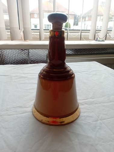 Bells ceramic whisky bottle - ceramic,