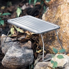 Lightweight Titanium BBQ Grill for Camping and Picnics Compact and Easy to Use