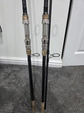 Pair Daiwa Black Widow  G50 12FT 3.5LB TC  Custom Built Rods