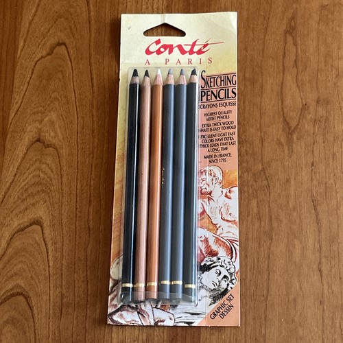 Conte paris sketching - a,