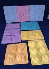 8x Disney Silicon Moulds Mixed
