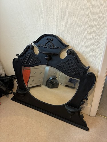 Edwardian black lacquer - edwardian,