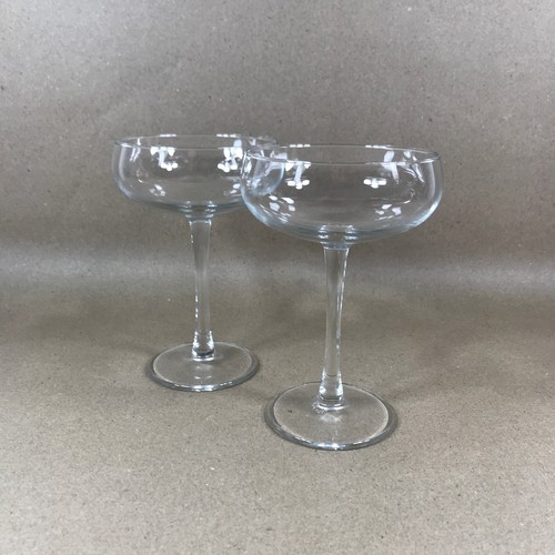 Pair cut crystal vintage - of,