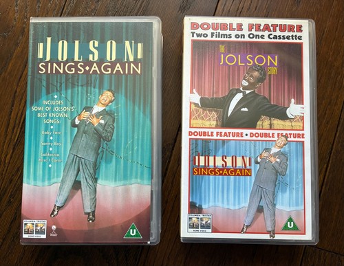Jolson vhs tape bundle - al,