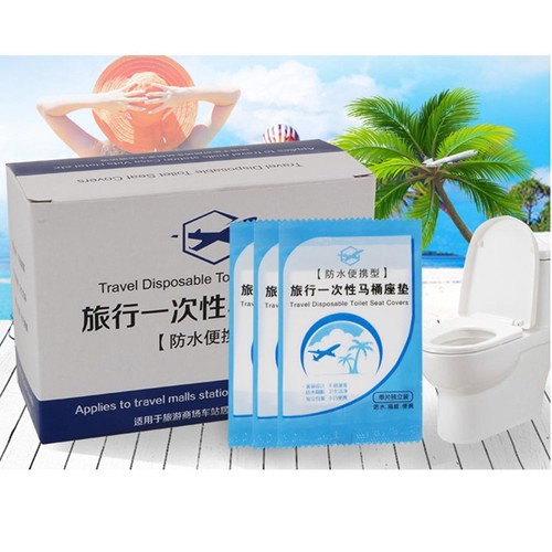 Travel wrapped toilet - travel,
