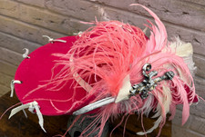 Pink Distressed Pirate Hat