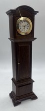 Dolls house furniture grandfather clock x one  in 1/12th Scale. 