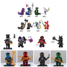 Custom Lego Ninjago Ninja Hero Toy MiniFigures Mini Figures Kai Lloyd Jay Cole