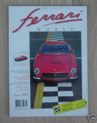 Ferrari world magazine issue - ferrari,