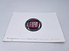 FIAT 500 SERVICE BOOK NEW ORIGINAL  NO STAMPS OR WRITING NOT A COPY