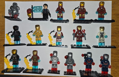 Lego iron man select your - man,