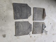 MUD FLAPS REAR LAND ROVER DEFENDER 110 tdi TD5 PUMA back pair used front set 4