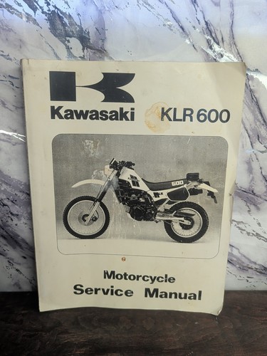 Kawasaki klr600 service - '84,