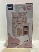 Woet Wooden Pink Play Kitchen