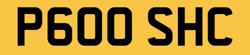 911 porsche number plate - number, p600