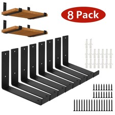 8xShelf Brackets Rustic Heavy