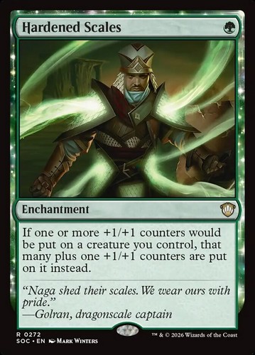 Mtg hardened scales - mtg, ~