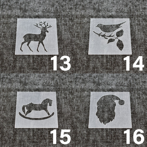 Christmas stencils choose a - christmas,