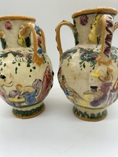 Antique Handpainted Italian