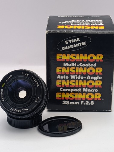Ensignor 28mm wide angle - ensignor, f2.8