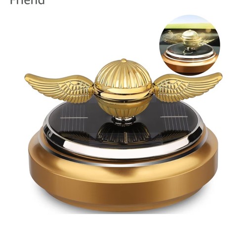 Golden snitch metal - golden,