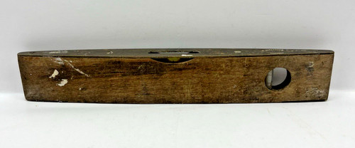 Vintage wooden spirit level - vintage,