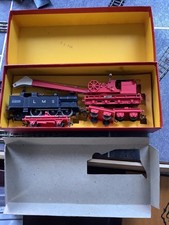 Hornby Dublo Set like  No 2049 crane and tank 3 rail modified runs well boxed 