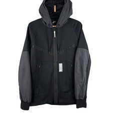 Nike Air Max Mens Hoodie Black Medium Full Zip Fleece Lined CW6546 010