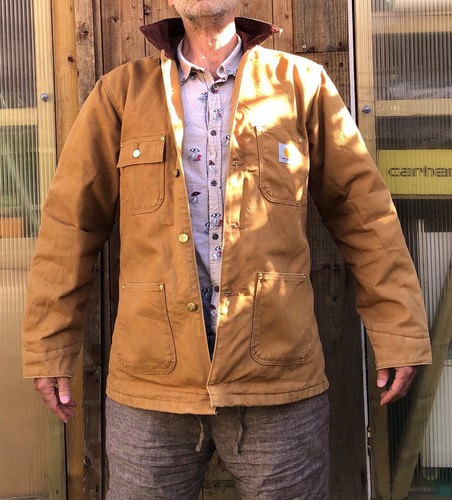 Vgc carhartt c001 brn - ,