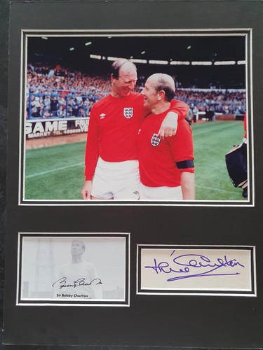 Bobby jack charlton signed - bobby,