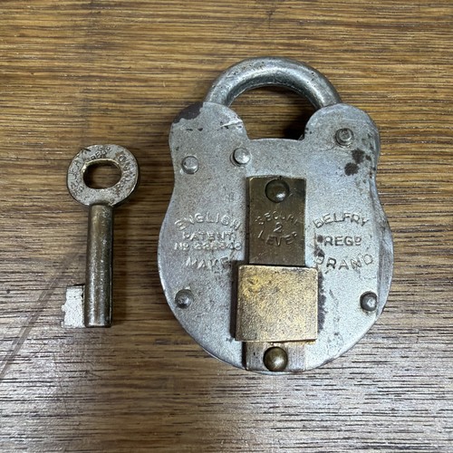 Vintage belfry secure lever - belfry,