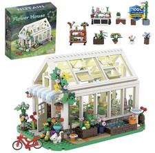 688 pcs moc garden flower - moc,
