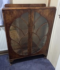 Vintage Art Deco China Cabinet