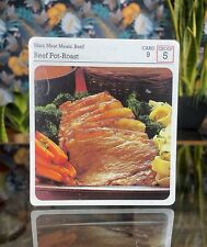 CARDMARK My Favourite Recipes SEALED CARD PACK Group 5 Vintage 1970s Cook Set