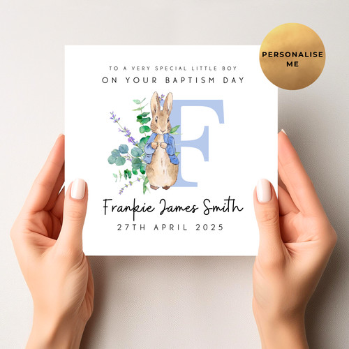 Personalised peter rabbit - peter,