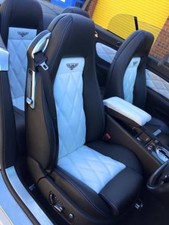 Bentley leather interiors