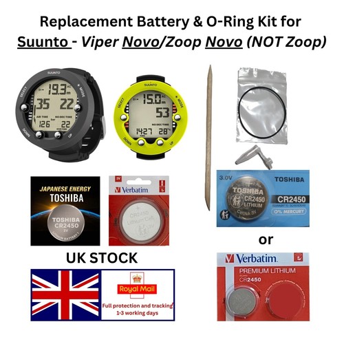 Battery kit for suunto - battery, zoop