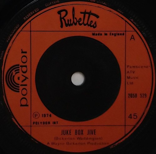 The rubettes juke box jive - jive, 7"