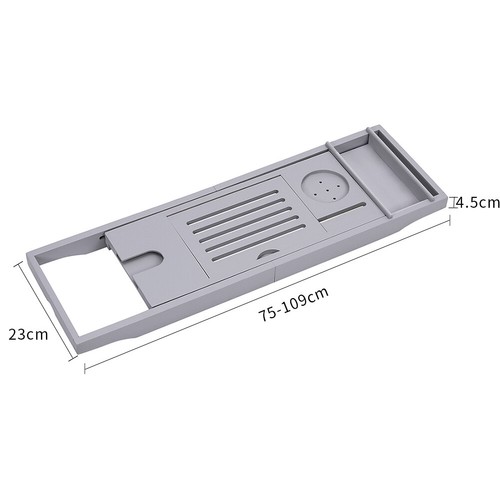 Bamboo bath caddy tray wooden - bamboo,