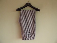 S/S 2022-Aquascutum-House Check-Lightweight Cotton Trousers-Osti-Casuals-Rare