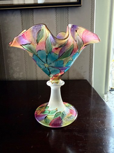 Hand painted frosted glass - frosted,