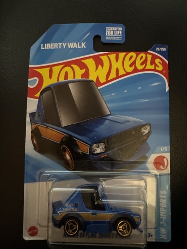 Hot wheels long card nissan - long,