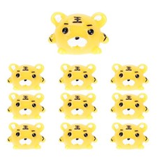 10Pcs  Lovely Tiger Shaped