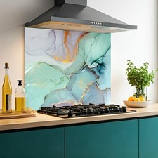 Printed Glass Kitchen